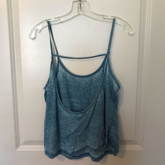 Forever 21 Blue Tank Top - Picture 2 of 3